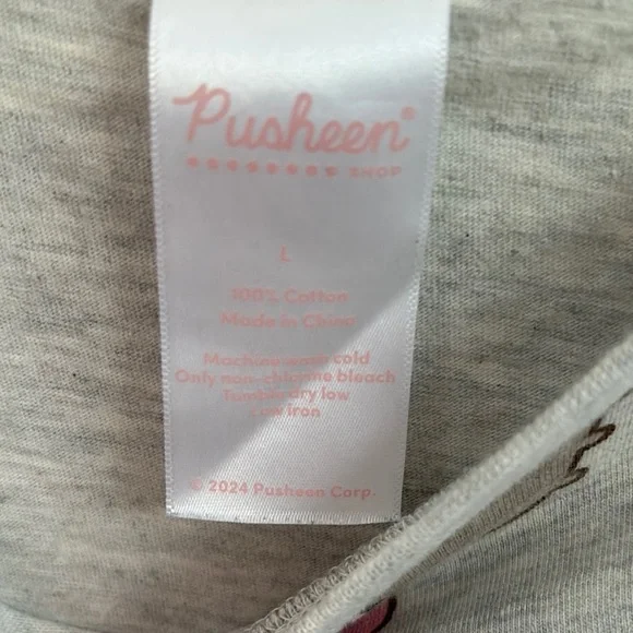 SOLD Pusheen Shop Pajama Set - Picture 3 of 10